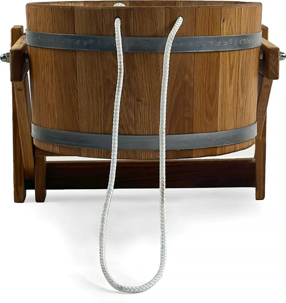 Seau de sauna 23 L anti-fuite : fini les remplissages fréquents en SPA