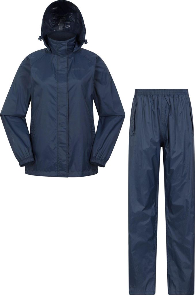 Mountain Warehouse - "Pakka" Jacke & Hose Set für Damen MW4103 (36 DE) (Marine)