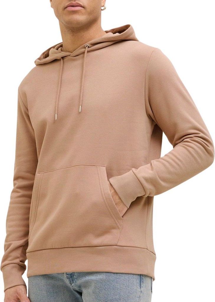 Jack & Jones Uni Kapuzensweater 42.3902 Gr. XL warm taupe sand