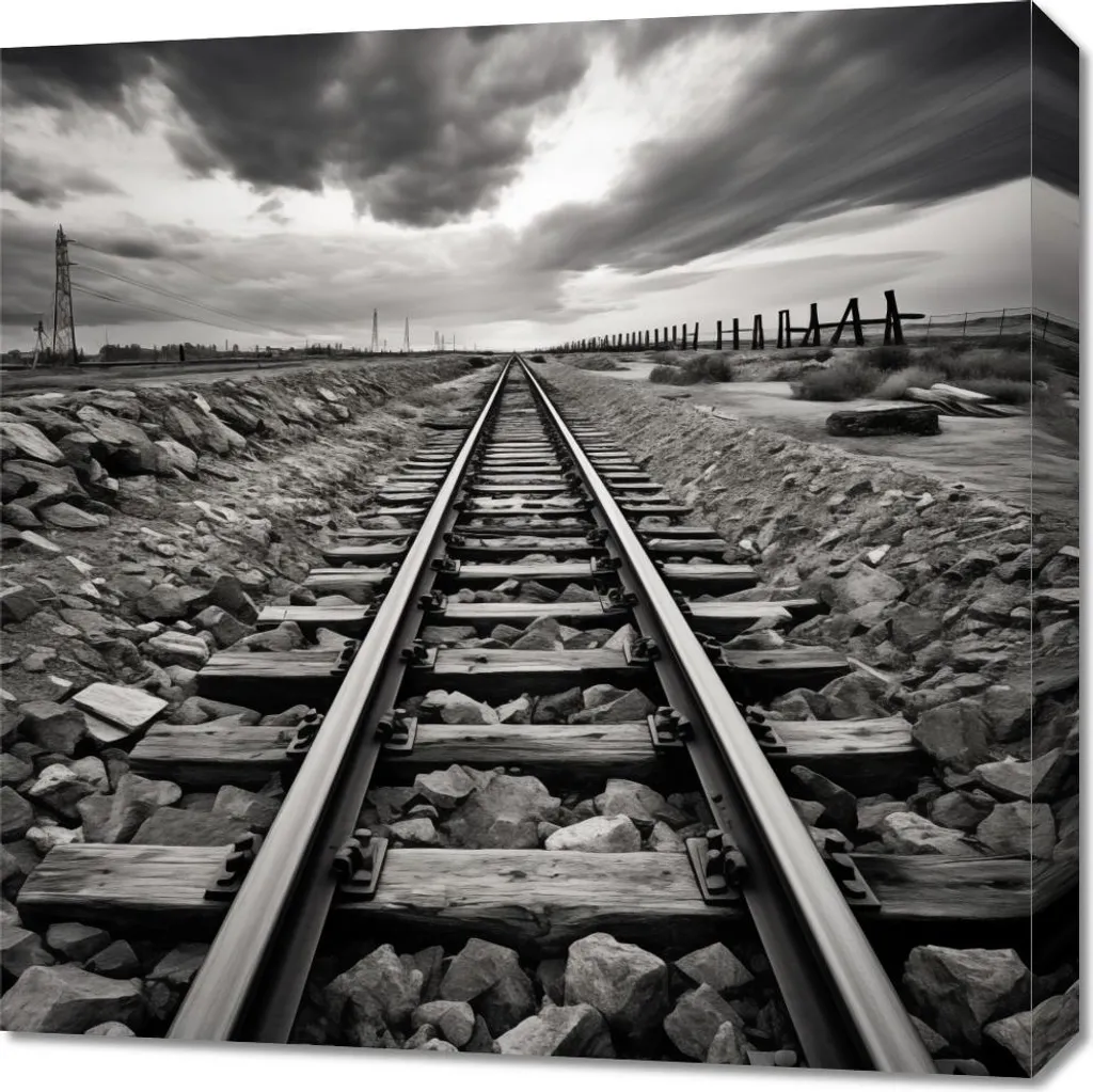 Quadro Decorativo 60x60 Viaggio nell'ignoto | Tela Canvas Astratta