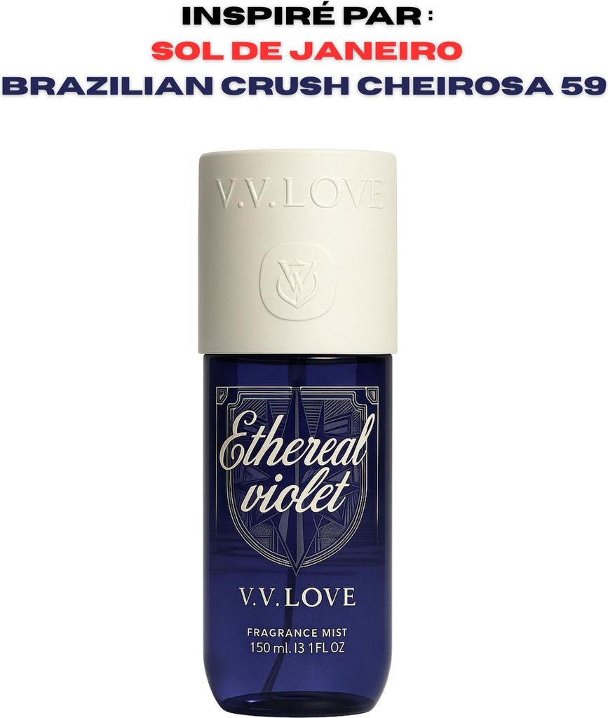 Vv Love - Ethereal Violet - Brume Parfumée pour femme 150ml
