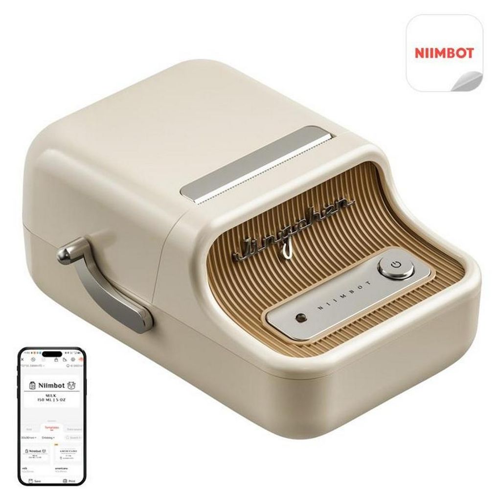 NIIMBOT - B21 Pro Cream - Impresora para etiquetas Imagen del producto 