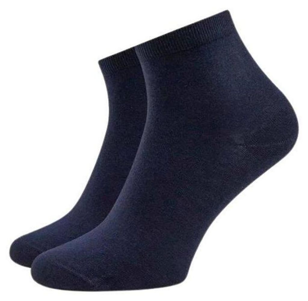 Tommy Hilfiger - Knöchelsocken für Damen, Glatt (3er-Pack) NA960 (35 EU - 38 EU) (Marine)
