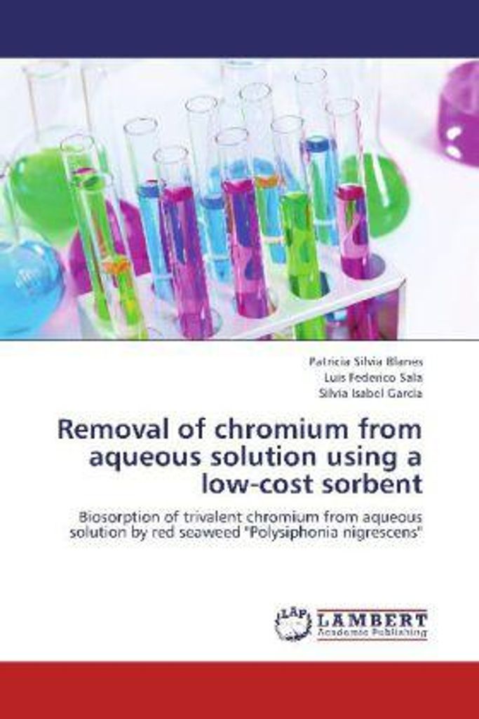 Blanes, P: Removal of chromium from aqueous solution using a