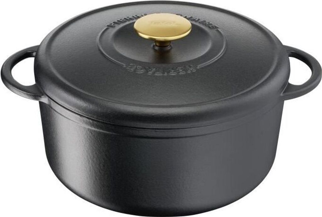 TEFAL Pierre Gagnaire Heritage Aufläufe aus Gusseisen - Rund - 21 cm - 3,3L