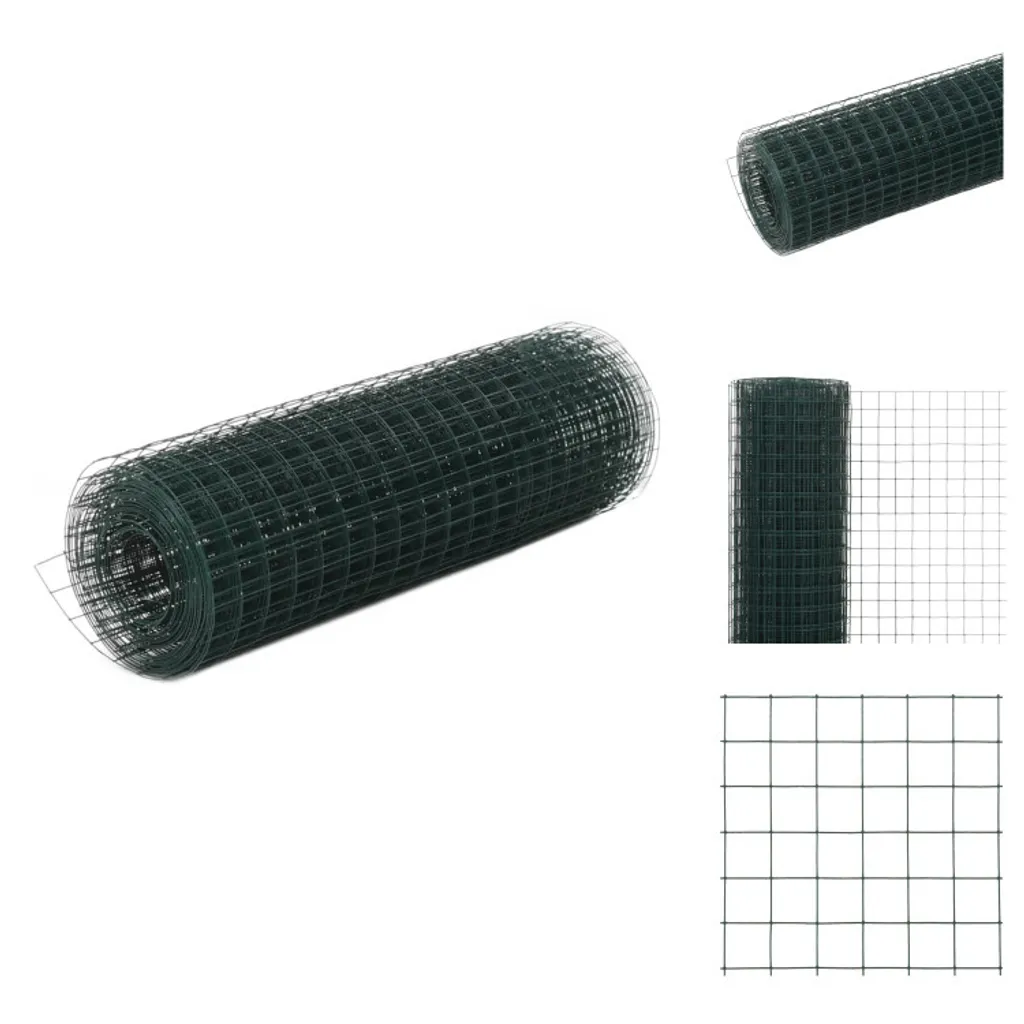Filo Per Recinzioni VidaXL 250 M – Acciaio Zincato 2,5 Mm Con Rivestimento PVC, Per Cantieri E Staccionate