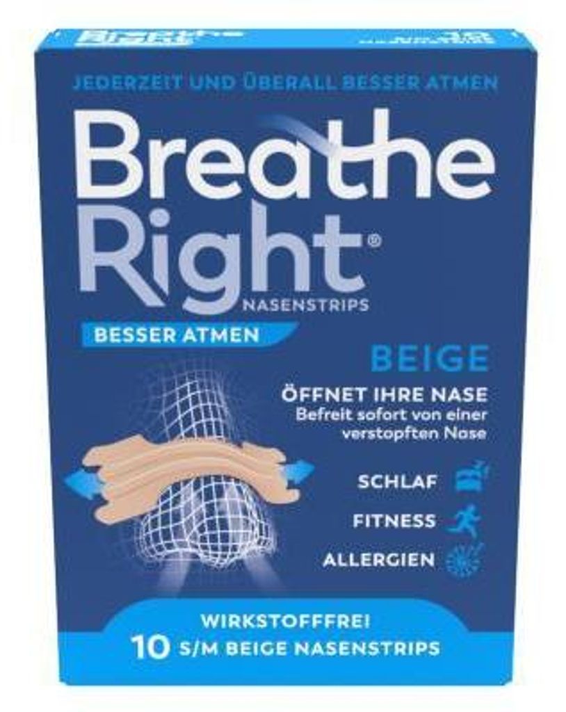 Breathe Right – náplasti na nos pre ľahšie dýchanie, Obrázok produktu 