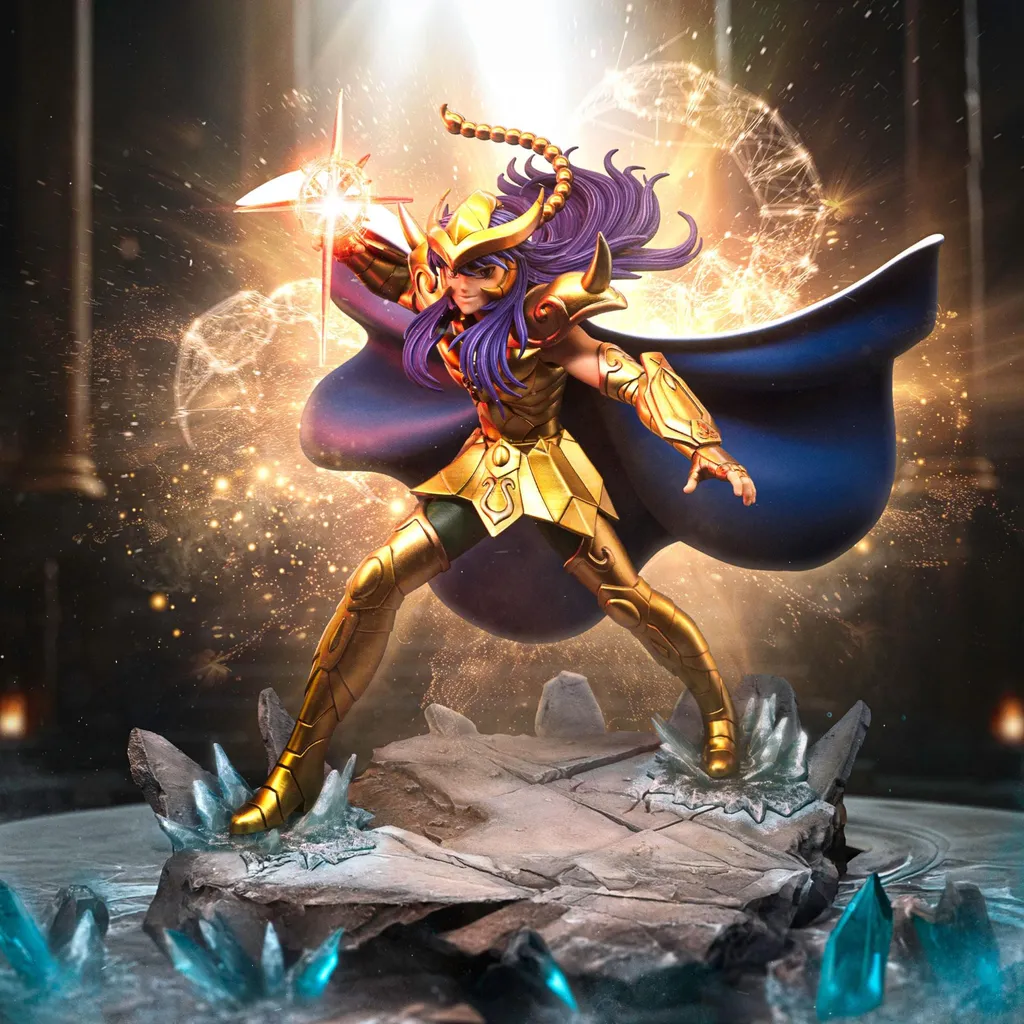 Scorpio Milo 1/10 Iron Studios Saint Seiya - Statue Résine de Collection - 6