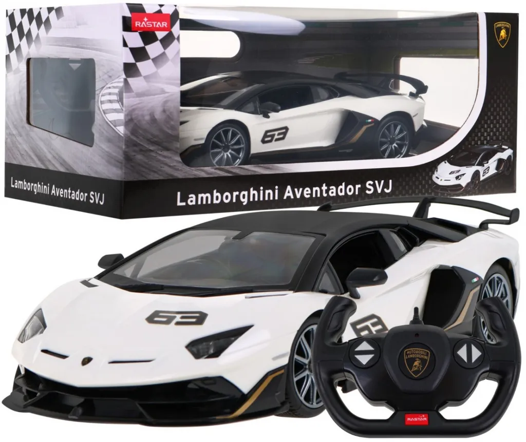 Lamborghini Aventador SVJ Rastar 1:14 - Voiture télécommandée officielle