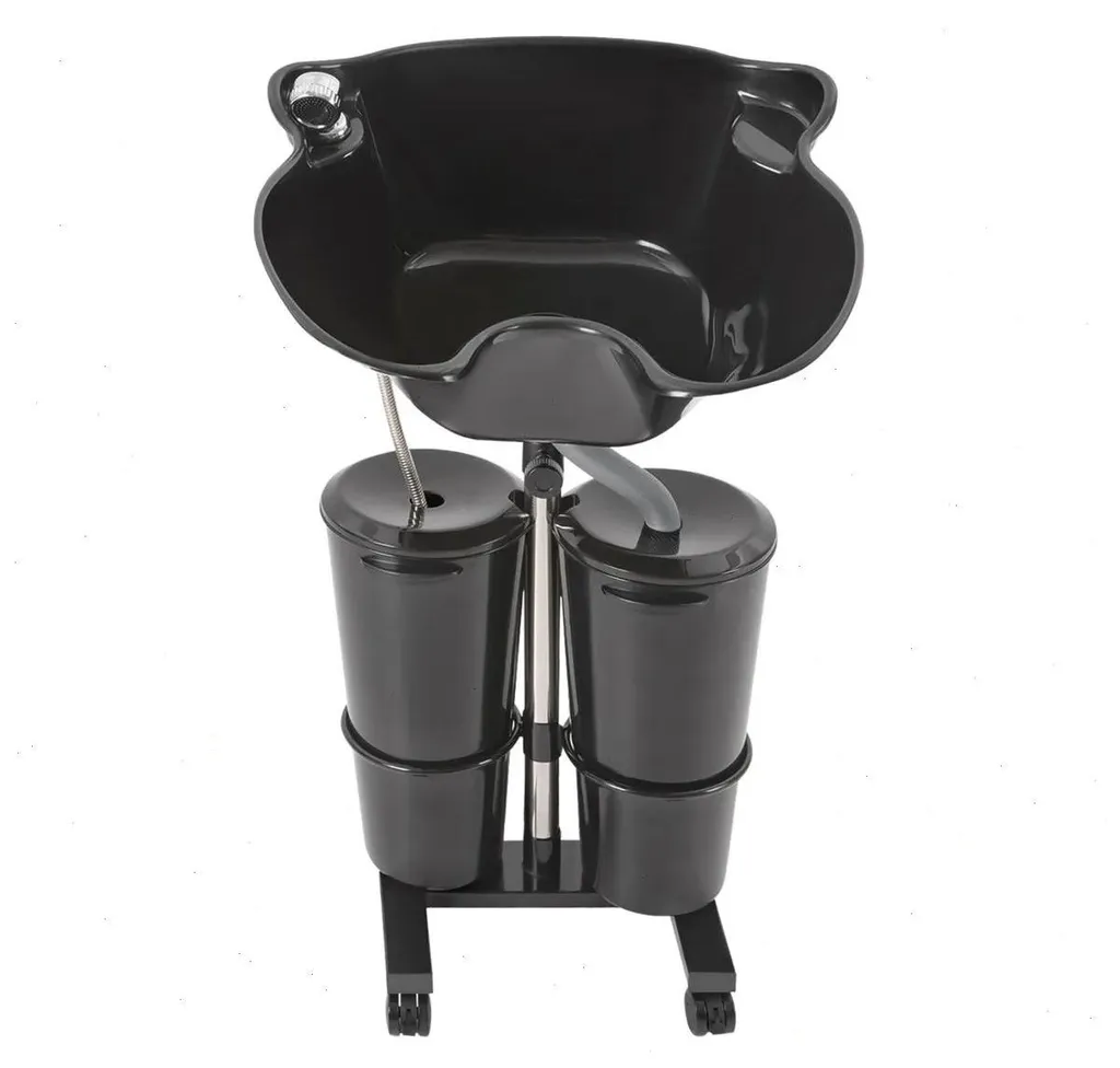 Lavabo coiffure 10L en plastique PP résistant avec vidange rapide