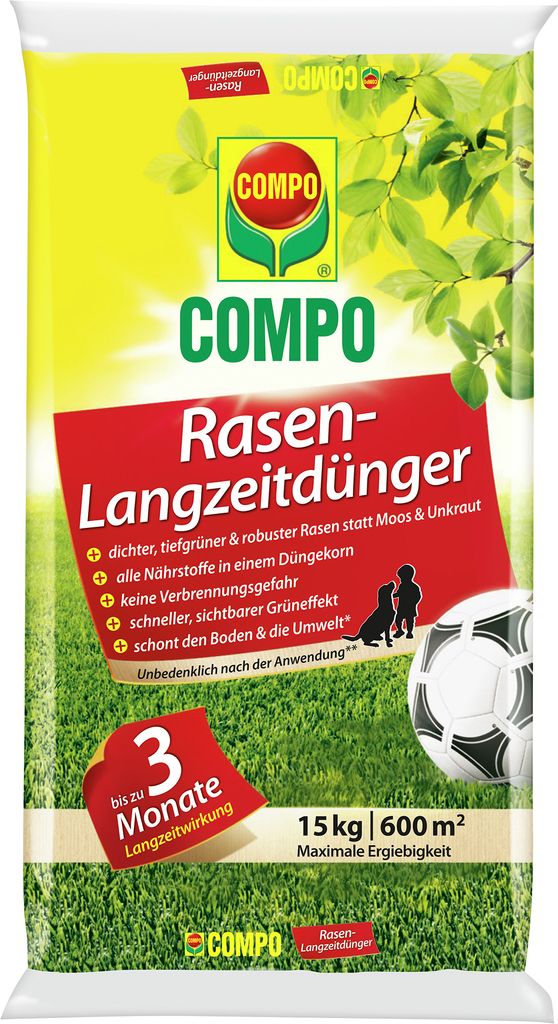 Artikelbild 1 von 'Rasen-Langzeitdünger (15 kg)' aus der Kategorie Rasendünger