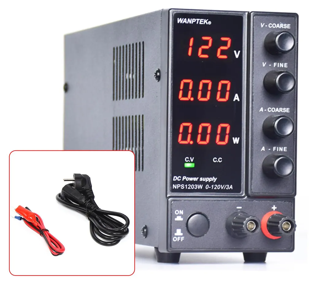 Alimentation Variable pour Test et Réparation Électronique 120V 3A 360W - 3