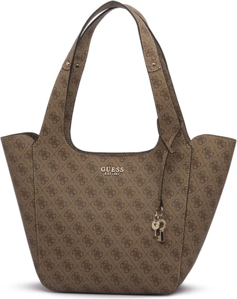 GUESS Shopper Handtasche Calista Latte Logo : Latte Logo Produktbild 
