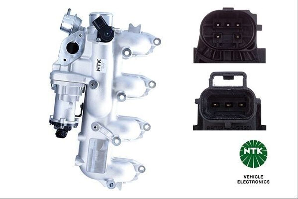 AGR-Ventil elektrisch-pneumatisch Metall NTK für u.a. FORD TOURNEO