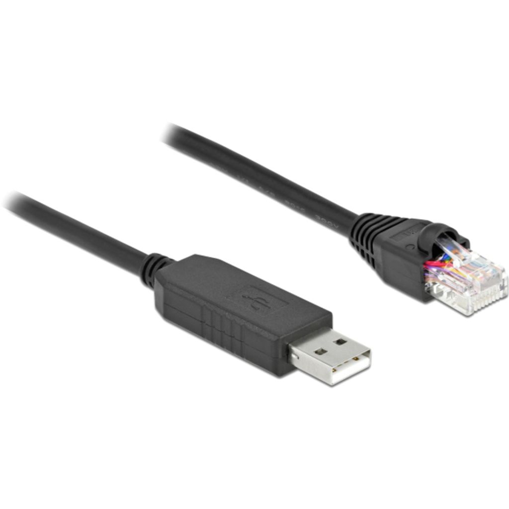 Delock Serieller Adapter - USB (M) zu RJ-45 (M)