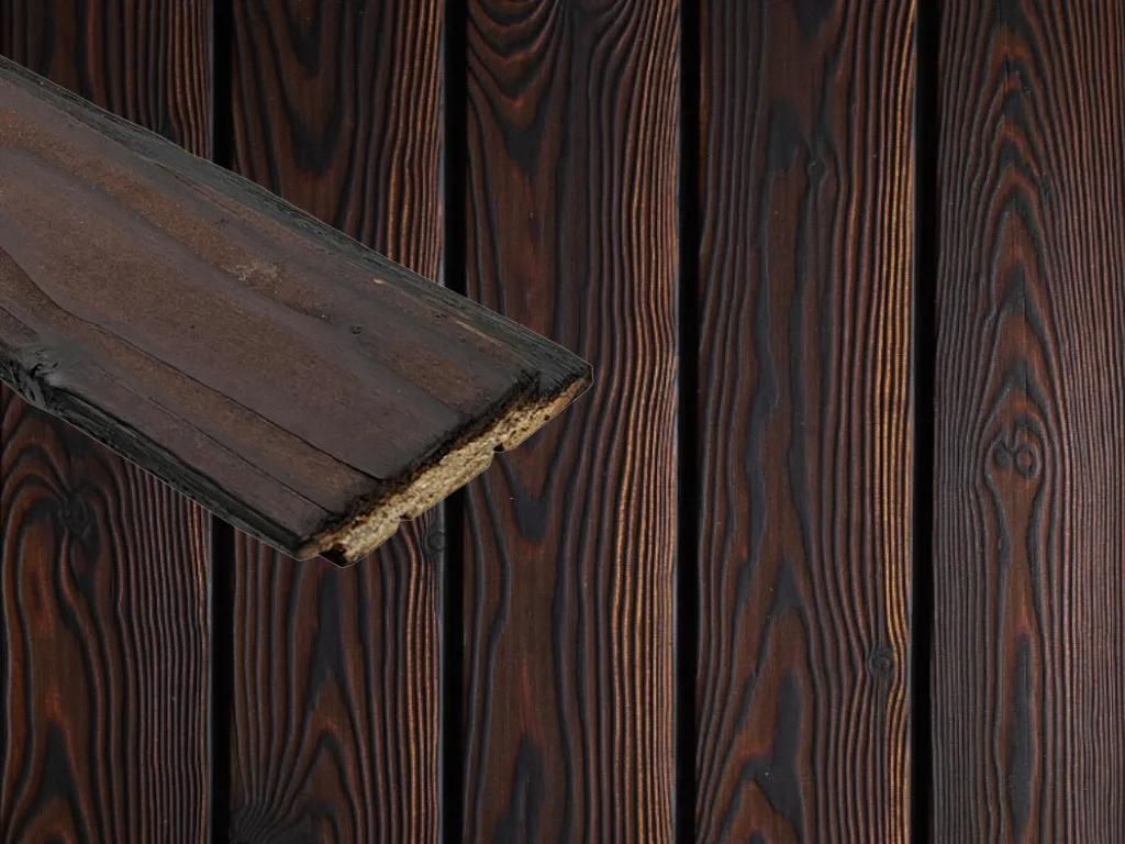 Outgarden | 4 m | Europäische Lärche Fassadenprofil Dragonwood, Fassadenholz, Terrassendielen, Kesseldruckimprägniert, Wetterfest, Langlebig, F...