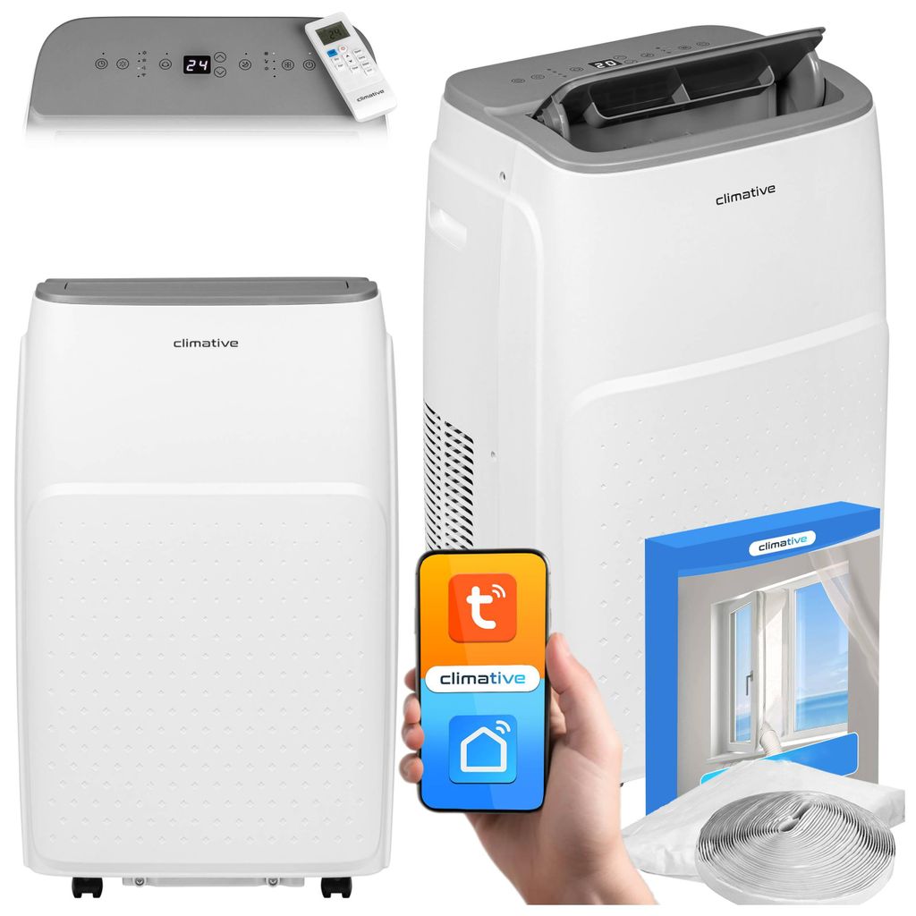 Climative AC41-S JET, 4,1 kW, Bílá Obrázek produktu 