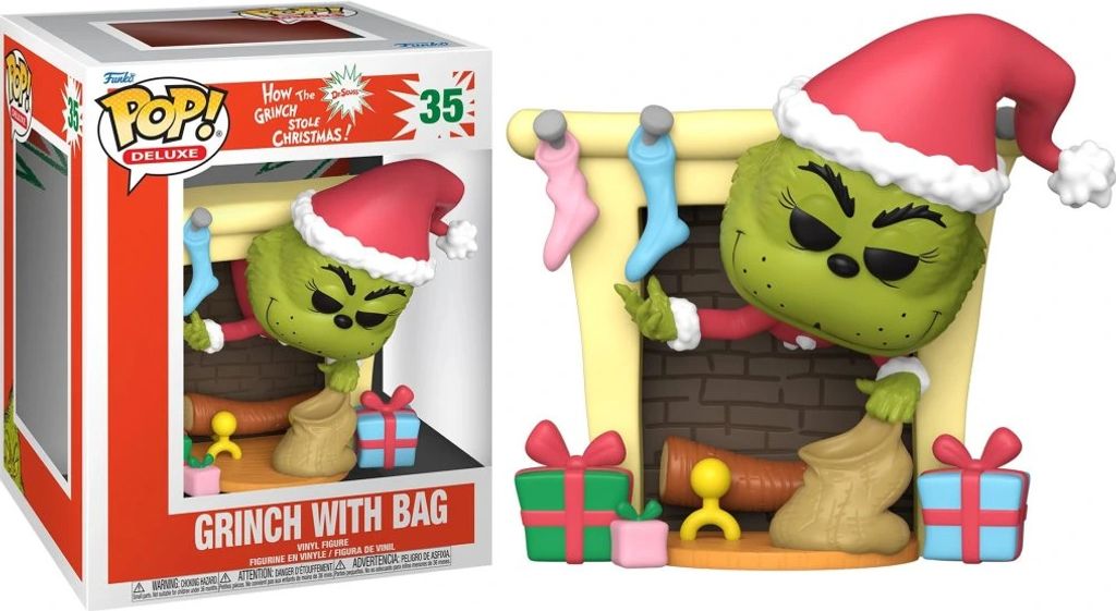 Funko Pop! Deluxe How the Grinch Stole Christmas Grinch Obrázek produktu 