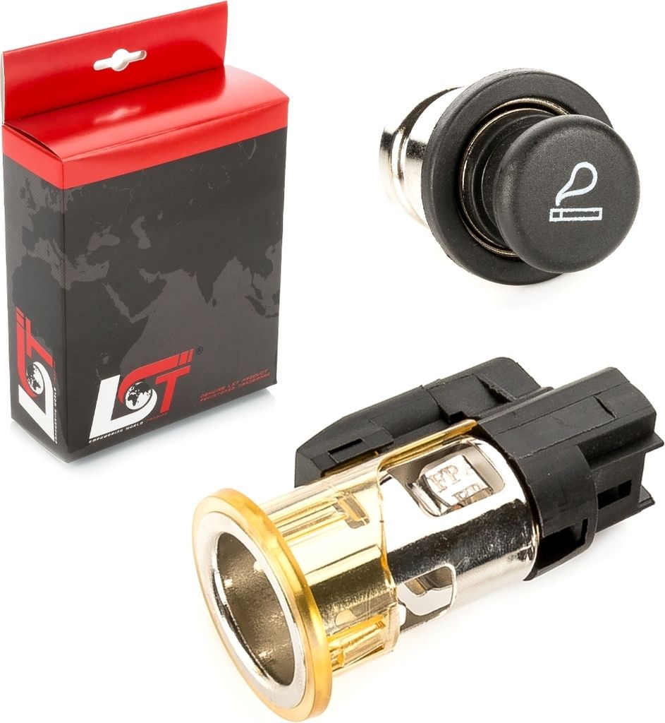 Zigarettenanzünder Steckdose Licht orange 12V RENAULT