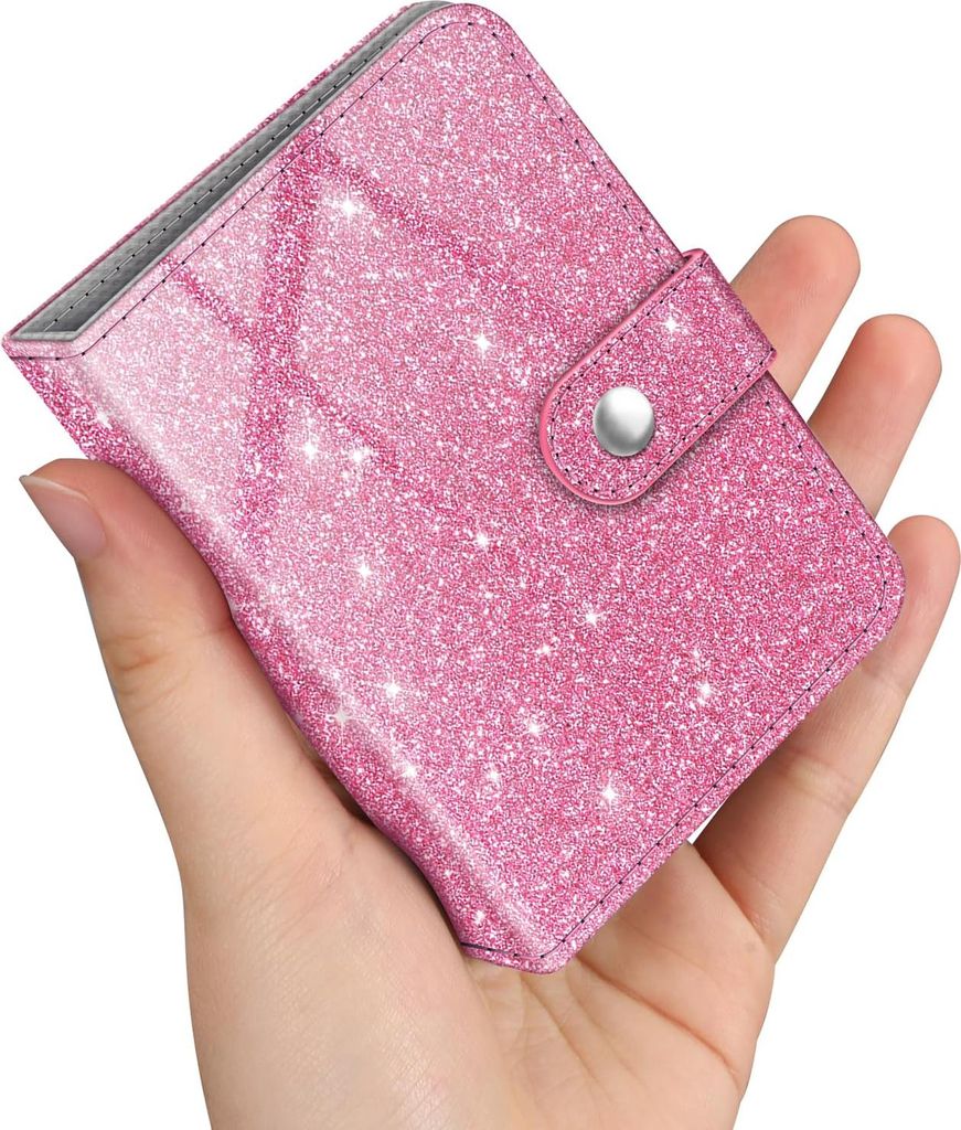 Fintie Mini Fotoalbum für 2x3 Zoll Filme - 52 Taschen kleine Alben für Fujifilm Instax Mini Sofortbildkamera/Polaroid Hi-Print Bilder, Kpop Fotok...