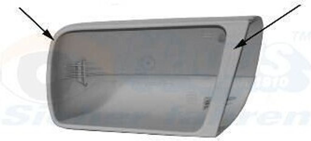 VAN WEZEL 3030841 Außenspiegel Abdeckung Kappe Links passend für MERCEDES-BENZ C-Klasse Limousine (W202) Spiegelkappe