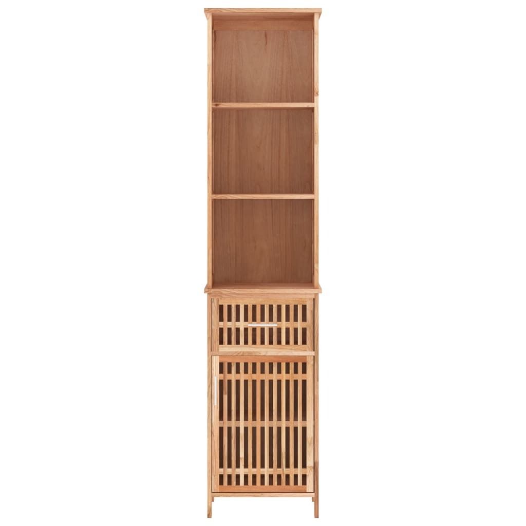 Szafka łazienkowa 42x29x182 cm orzech lity Zdjęcie produktu 6