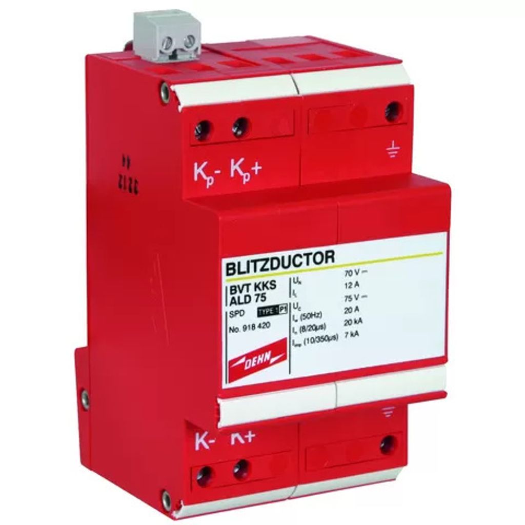 DEHN DEUTSCHLAND DEHN Üs-Ableiter 918420 Blitzductor VT