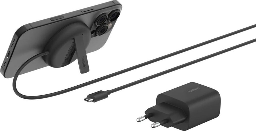 Belkin BOOST Charge Pro Qi2 15W mag.Ladeg.Netzteil sw.WIA011kqBK