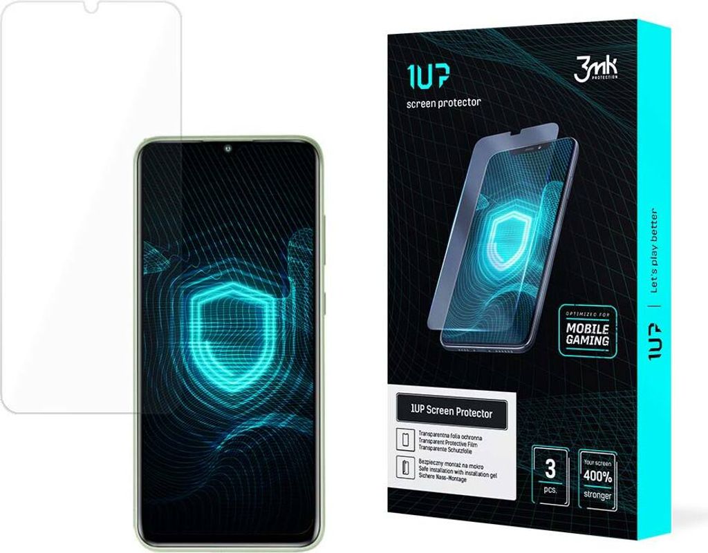 3mk Display Schutzfolie 1UP für Cubot Note 30 transparent Gaming (3 Stück)