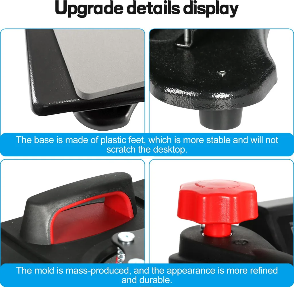 Machine de Sublimation Polyvalente 8 en 1 avec Écran LCD et Prise EU - 8