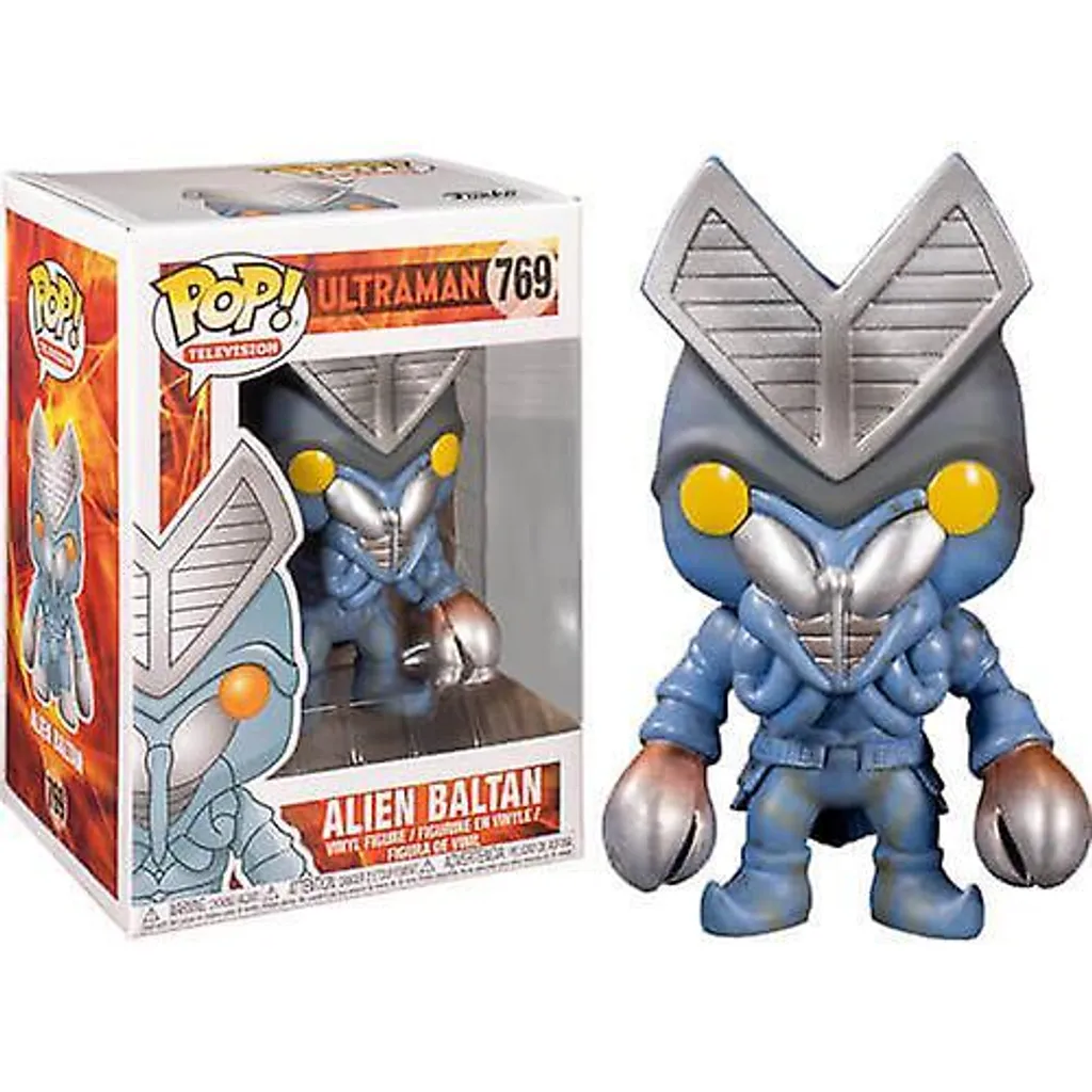 Funko POP Ultraman Alien Baltan 769 - Figurine Vinyle de Collection 9cm