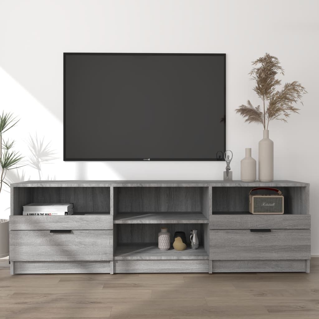 Maison Exclusive - TV-Schrank Grau Sonoma 150x33,5x45 cm Holzwerkstoff