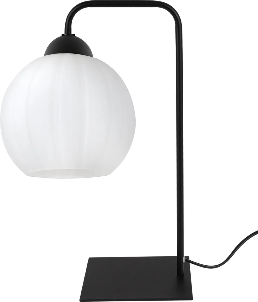Lampada Costa Nera 1 Luce Vetro Sferico E27 - Illuminazione Soggiorno - 1