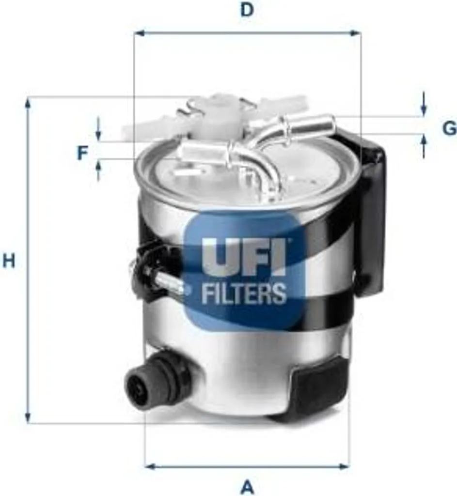 Filtre à carburant pour entretien mécanique de Renault Megane et Scenic
