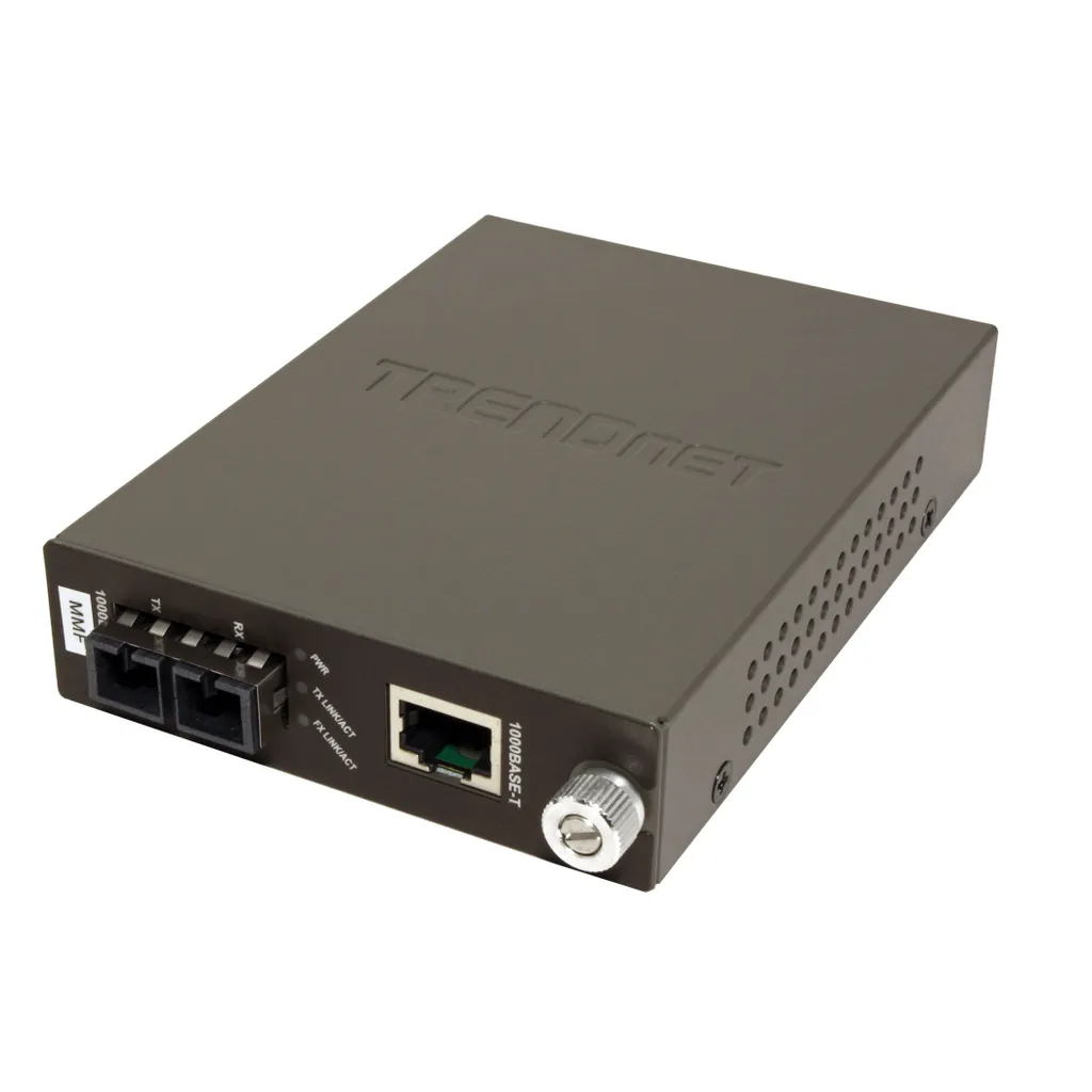 TrendNet TFC-1000MSC Convertisseur 1000Base-T vers Fibre SC Multimode - 4