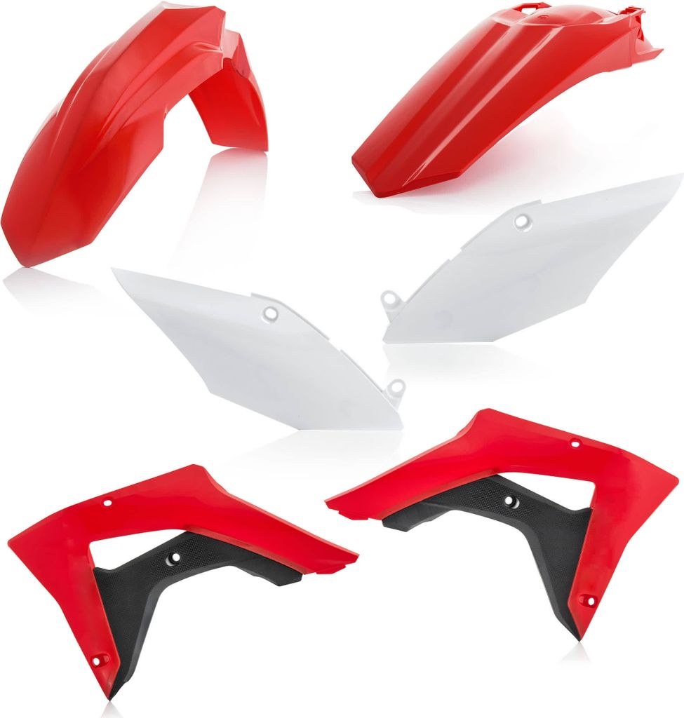 ACERBIS Verkleidungskit 6 Teile Rot/Weiß für HONDA CRF RX