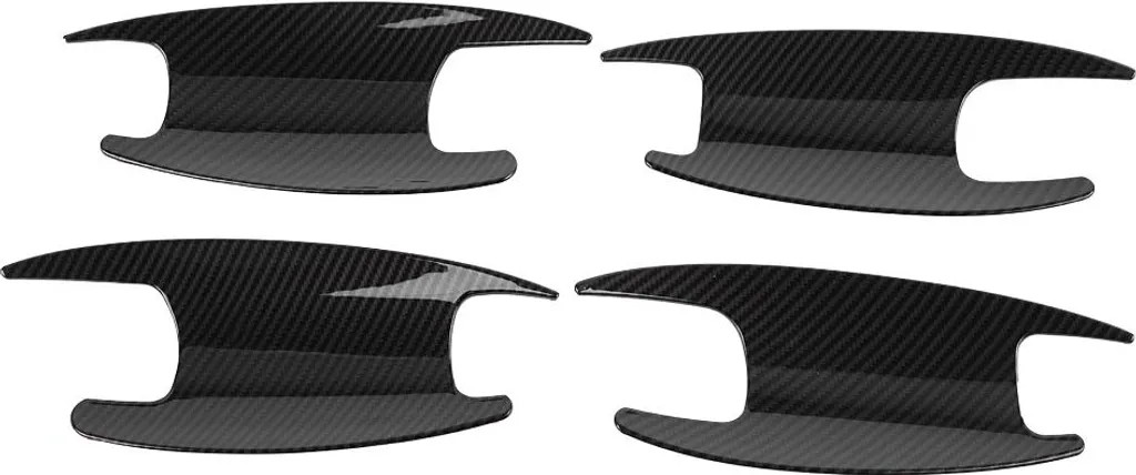 Rivestimenti Esterni Porte Auto ABS Anti-Collisione | Kit Protezione 4Pz