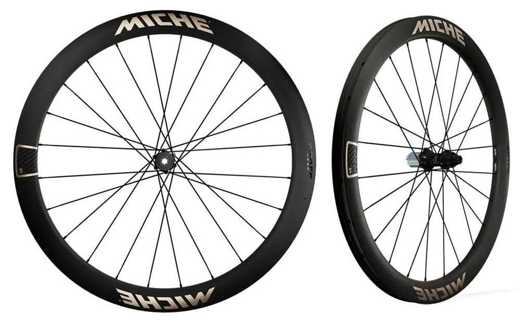 Miche Graff Aero 48 Cl Disc Tubeless Gravel-laufradsatz Silber 12 x 100/12 x 142 mm / Campagnolo N3W Silber 12 x 100/12 x 142 mm