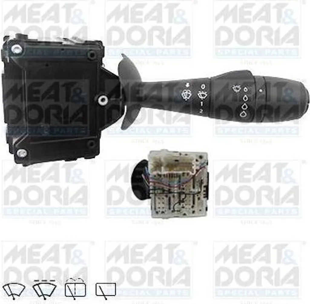 Interrupteur de Colonne de Direction Robuste 252607202R MEAT DORIA