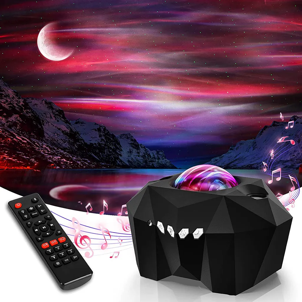 Projecteur Ciel Étoilé LED Anti-Stress avec Bluetooth pour la Nuit