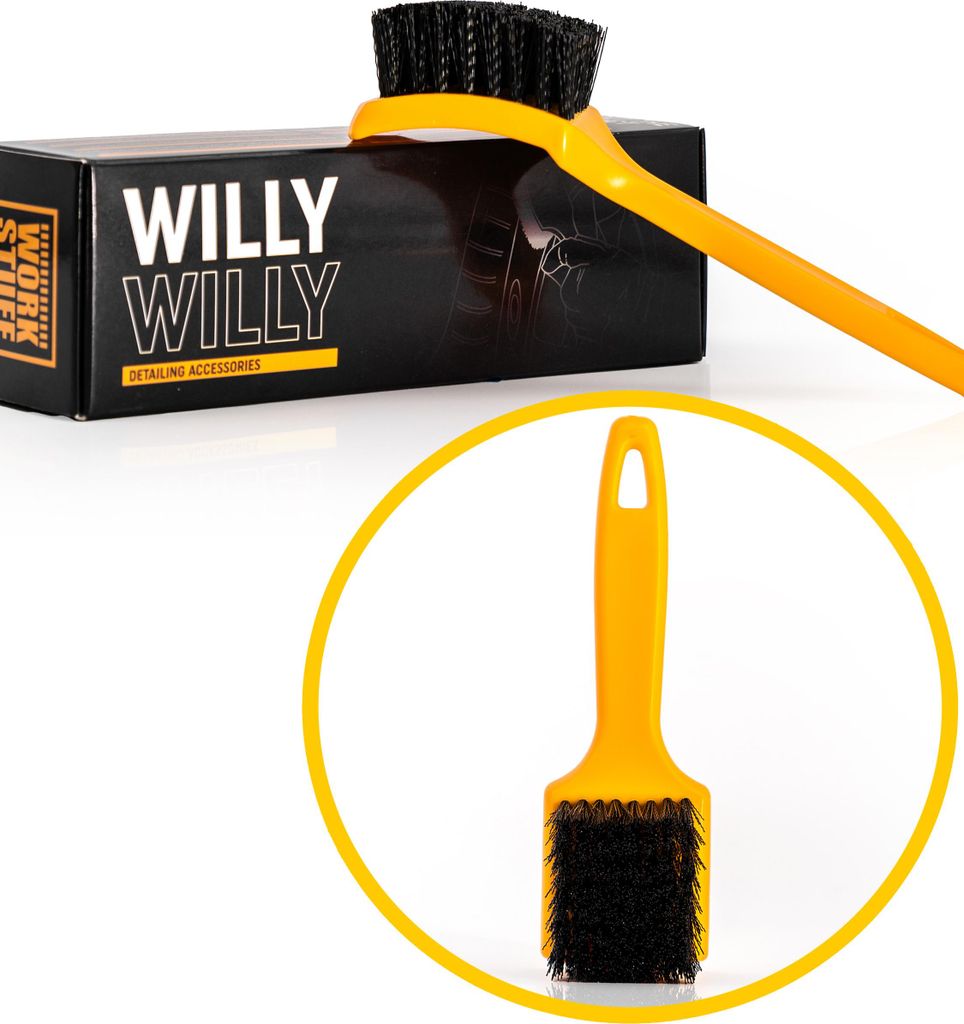 Willy WORK STUFF Reifen- und Radkasten-Reinigungsbürste