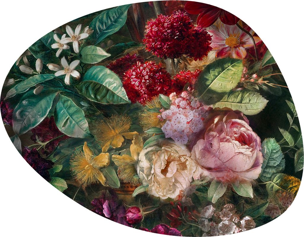 Bertoni Filz Untersetzer Blumen 36×32 cm – hitzebeständige Produktbild 