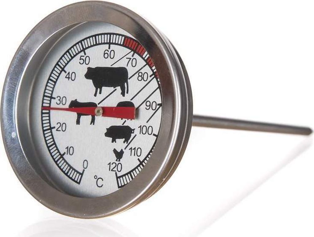 Gastronomisches Thermometer, Fleischthermometer mit einer langen Sonde Akcent