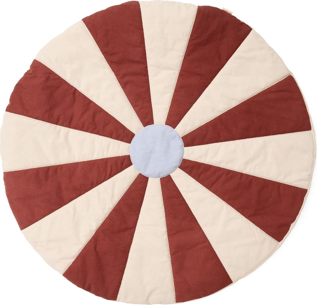 Kids Concept Spielmatte Zirkus rot - 112x112 cm Kinder Produktbild 