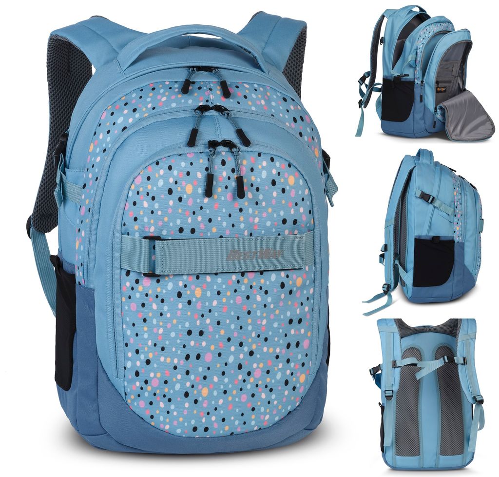 XL Schulrucksack Groß Rucksack Schulranzen Tasche Schul Mädchen Jungen Bestway