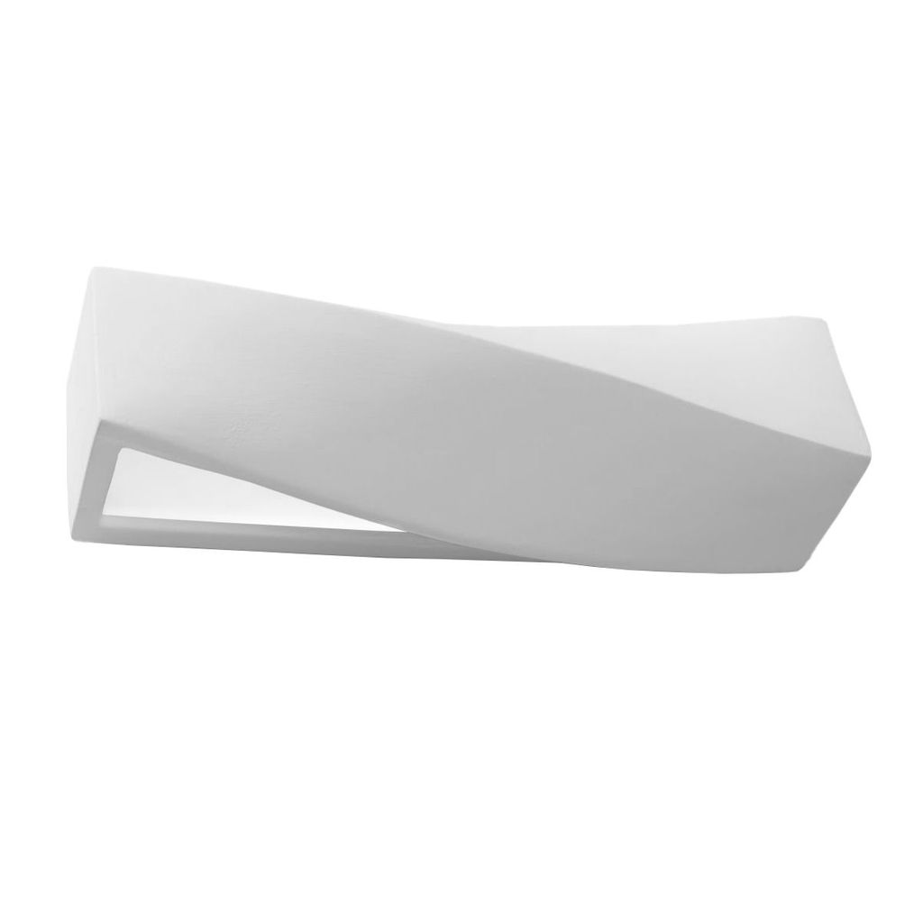 Wandlampe Wandleuchte Sollux Kinkiet Sigma weiß 42x15 cm Produktbild 