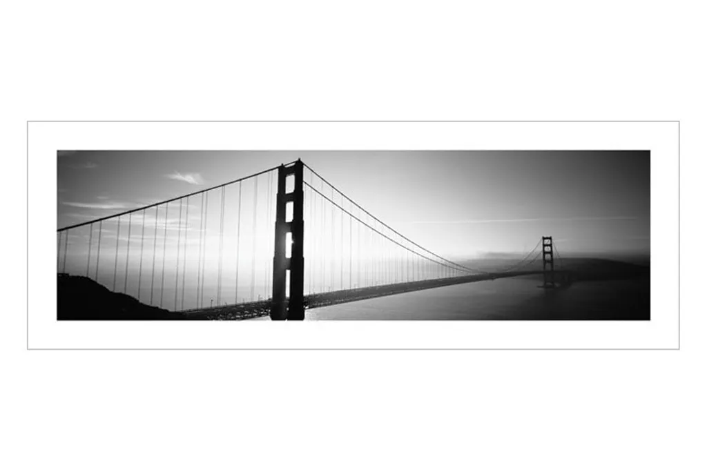 Habillez vos murs vides avec l'impression d'art San Francisco 95x33 cm