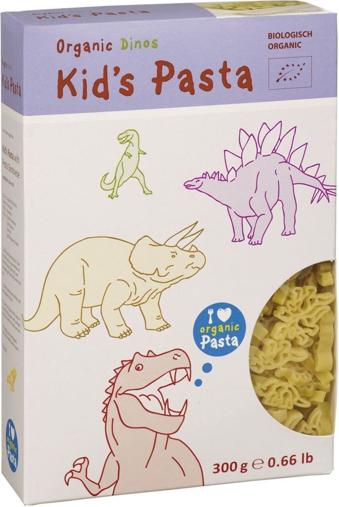 Alb-Natur - Pasta per bambini Dinos - 300g Immagine del prodotto 