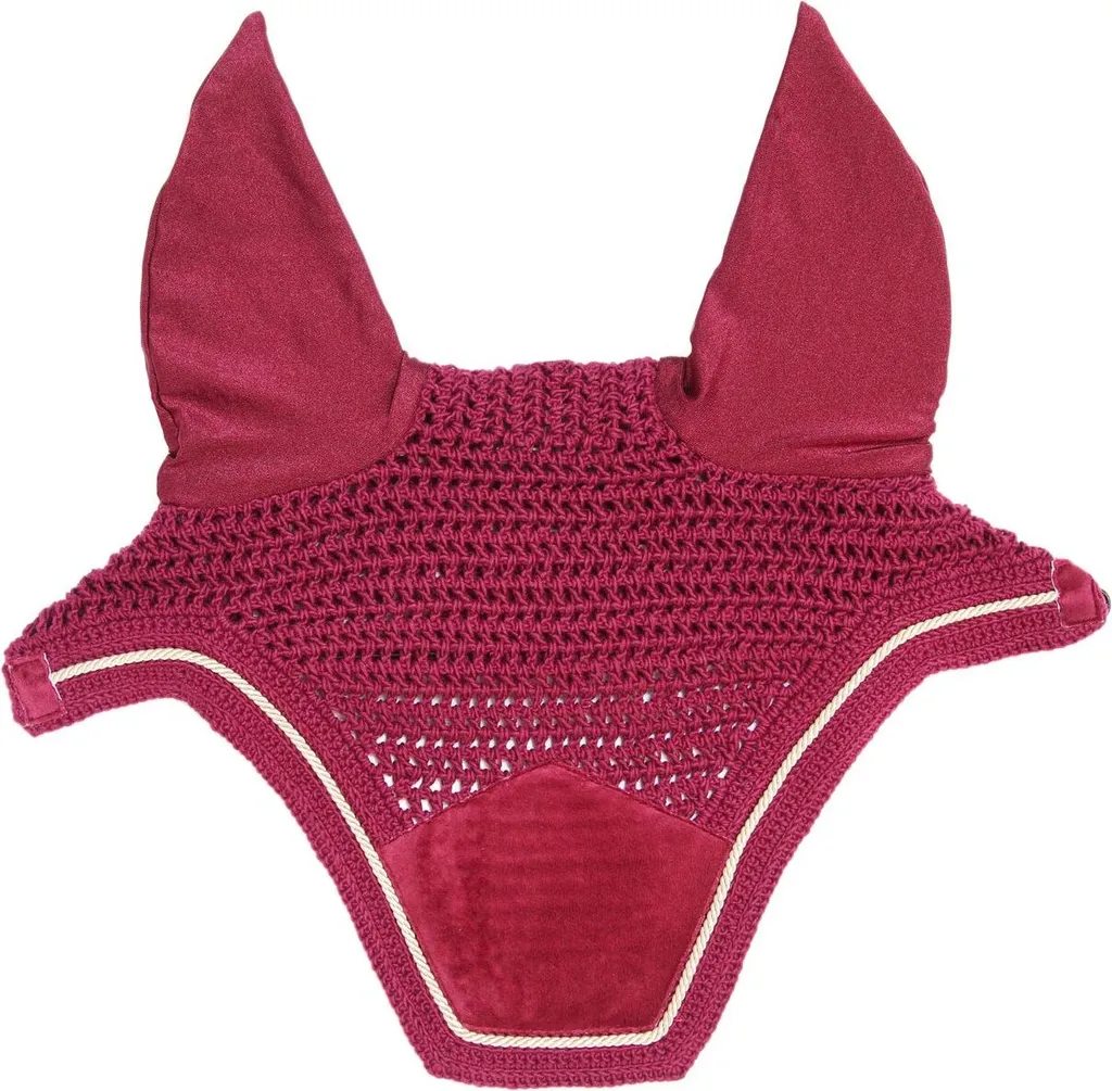 Bonnet de concours Wellington Velvet Fuchsia Kentucky taille Cheval