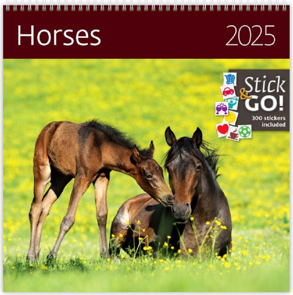 Helma - Kalender 2023 Helma 365 30x30cm Paarden